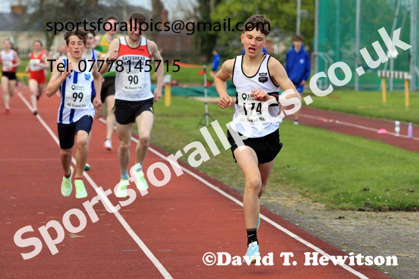 1500 metres, 2023 NE Grand Prix 1, Monkton. Photo: David T. Hewitson/Sports for All Pics